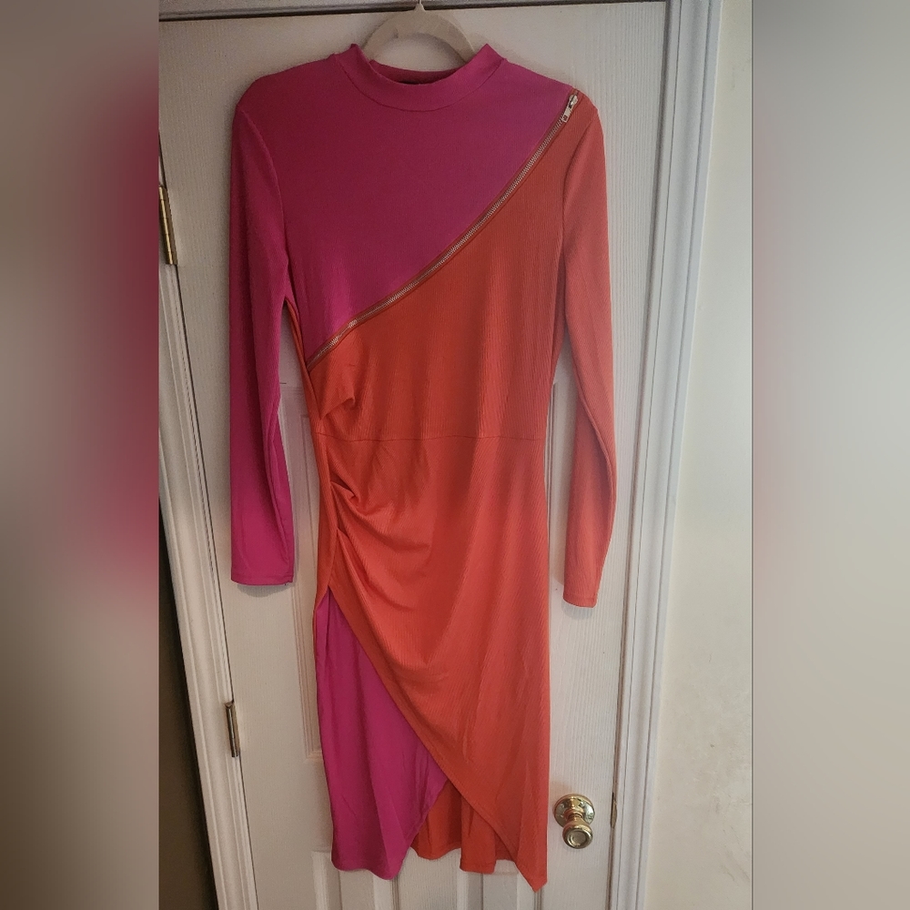 Ribbed knit Midi